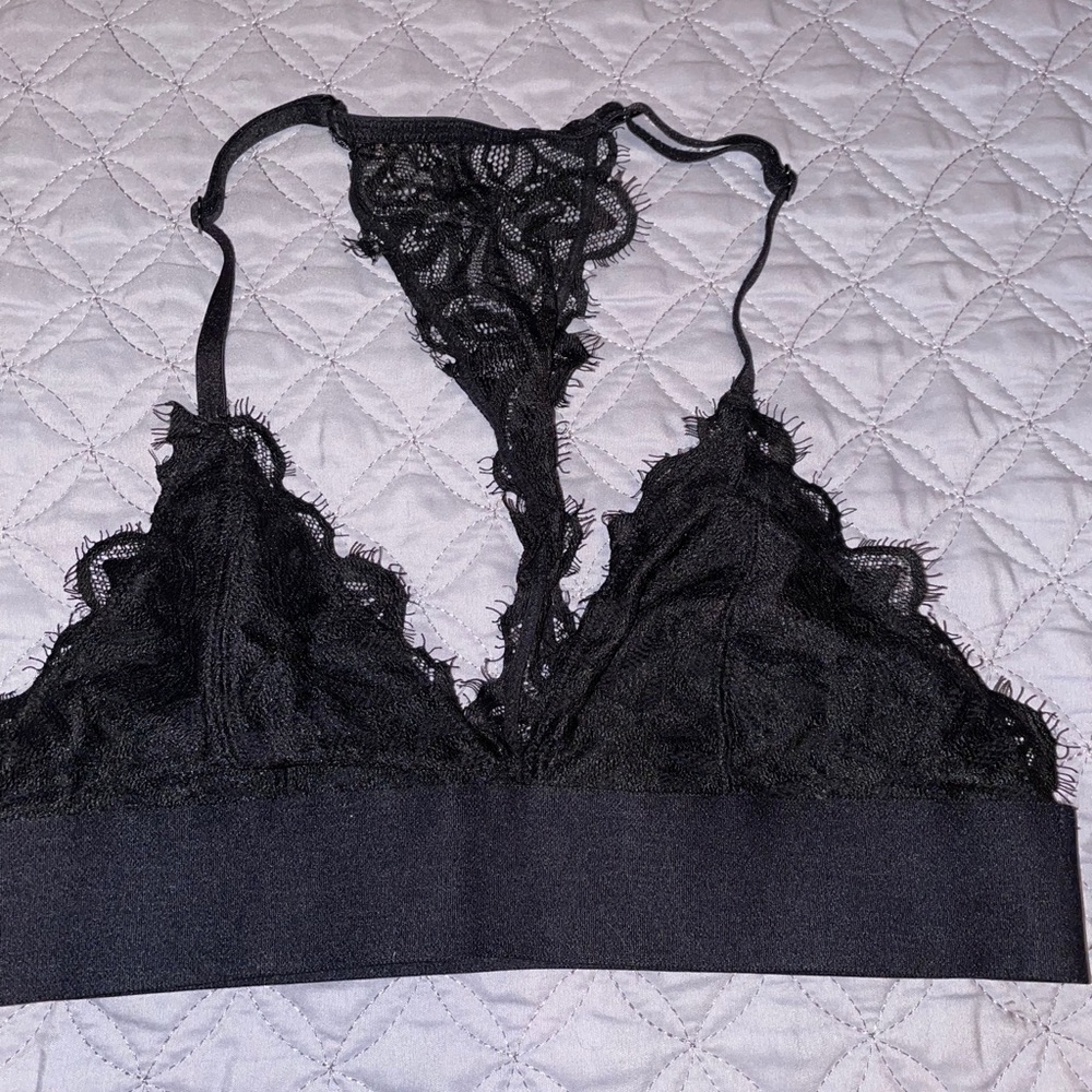 PINK triangle bralette!